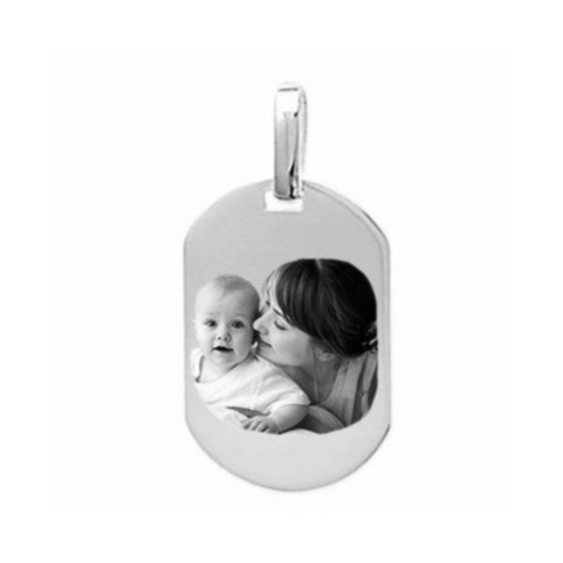 Pendentif tonneau Argent