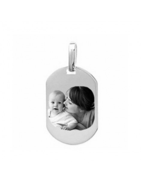 Pendentif tonneau Argent