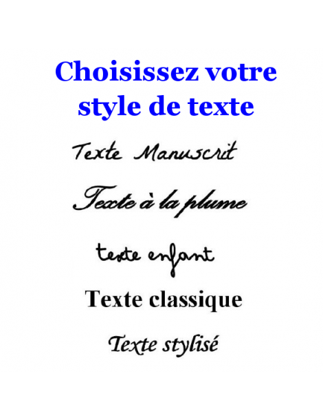 Style de texte bijou en or