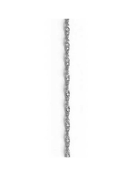 Chaîne en argent maille syngapour