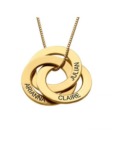 Collier trois anneaux...